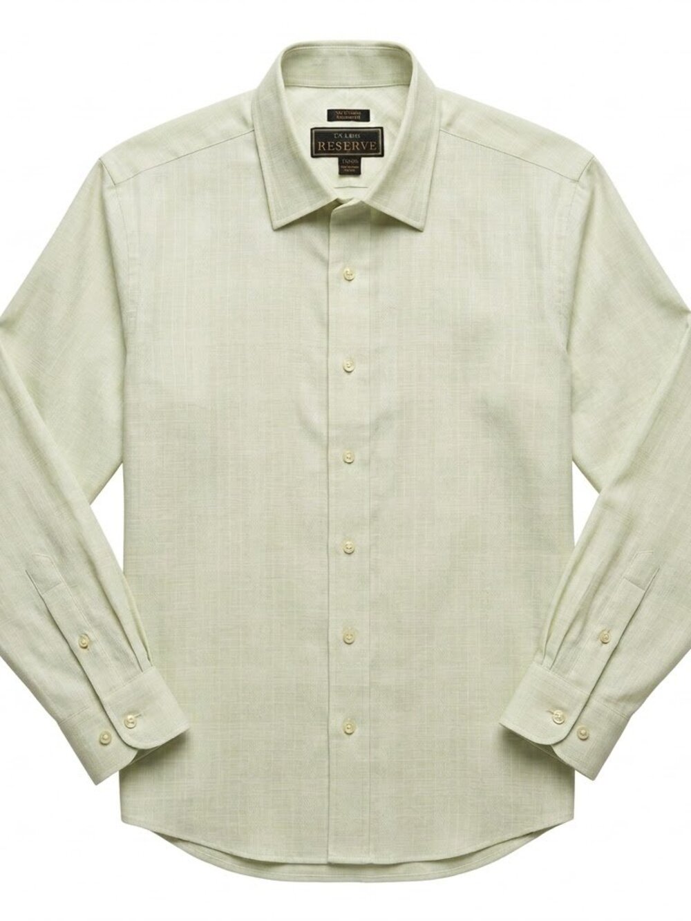 Vintage Joseph A Bank Reserve Egyptian Cotton Dress Shirt 17.5 36 Modern Uniform
